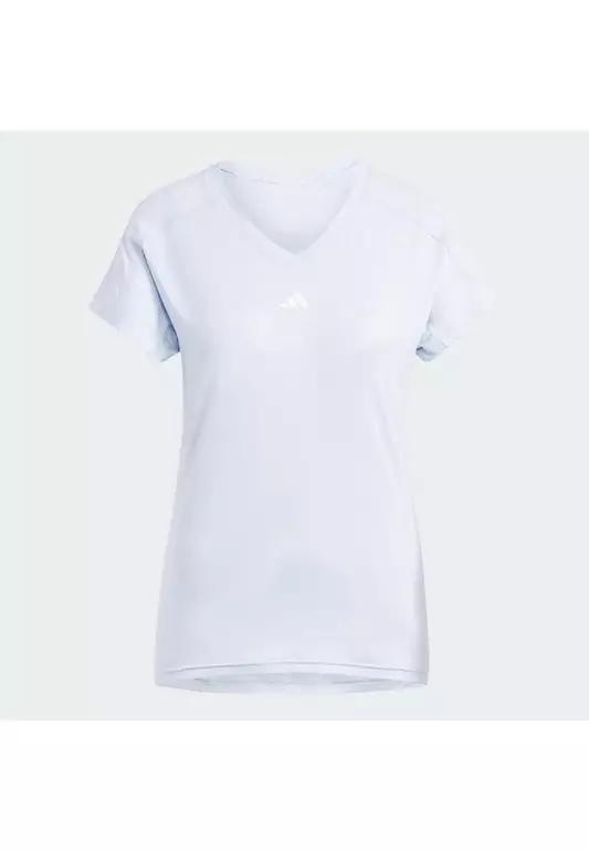 Aeroready Train Essentials Minimal Branding V-Neck T-Shirt