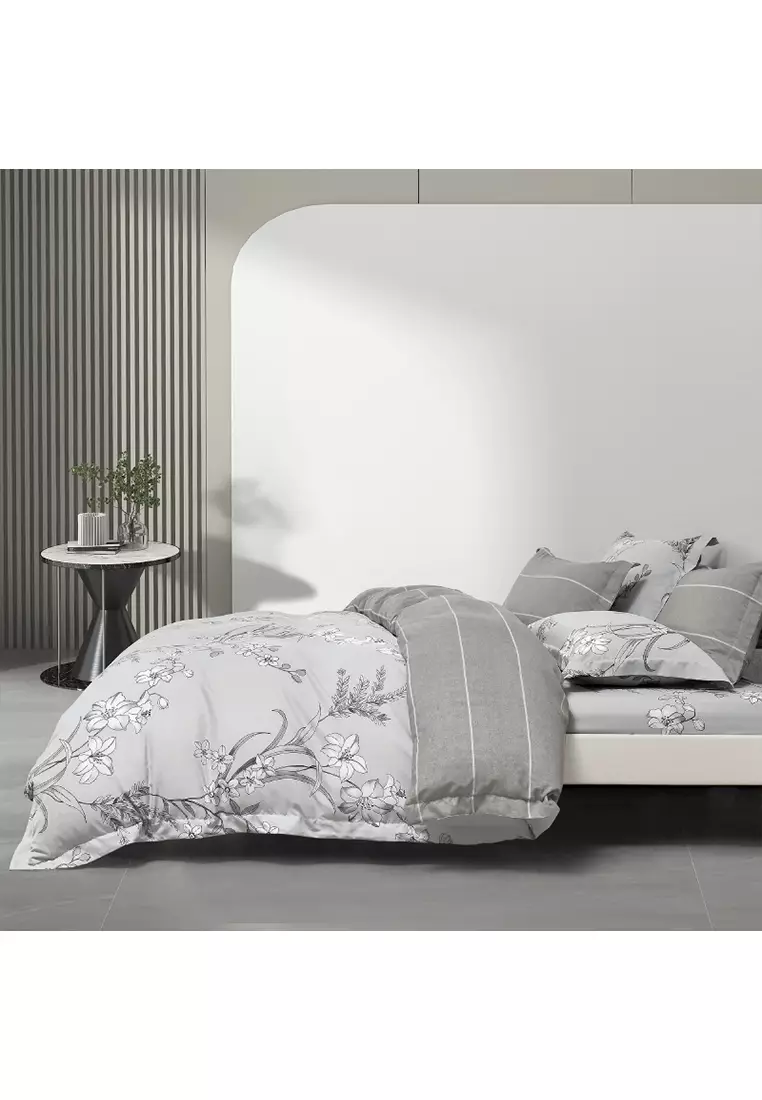 Buy Epitex Epitex Hybrid Botanic Silk Fitted Sheet Set 1200 Thread