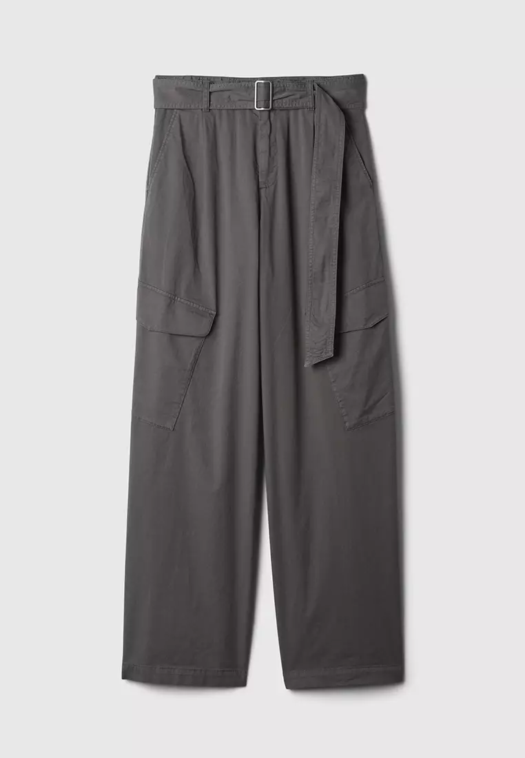 Unisex Twill Baggy Pants 25-03 (Sage Green) main image 0