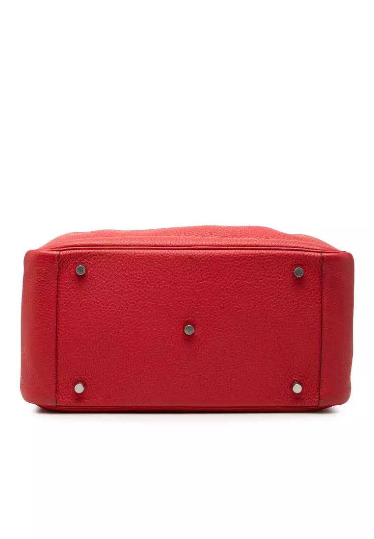 Pre-Loved Hermès Clemence Lindy 34