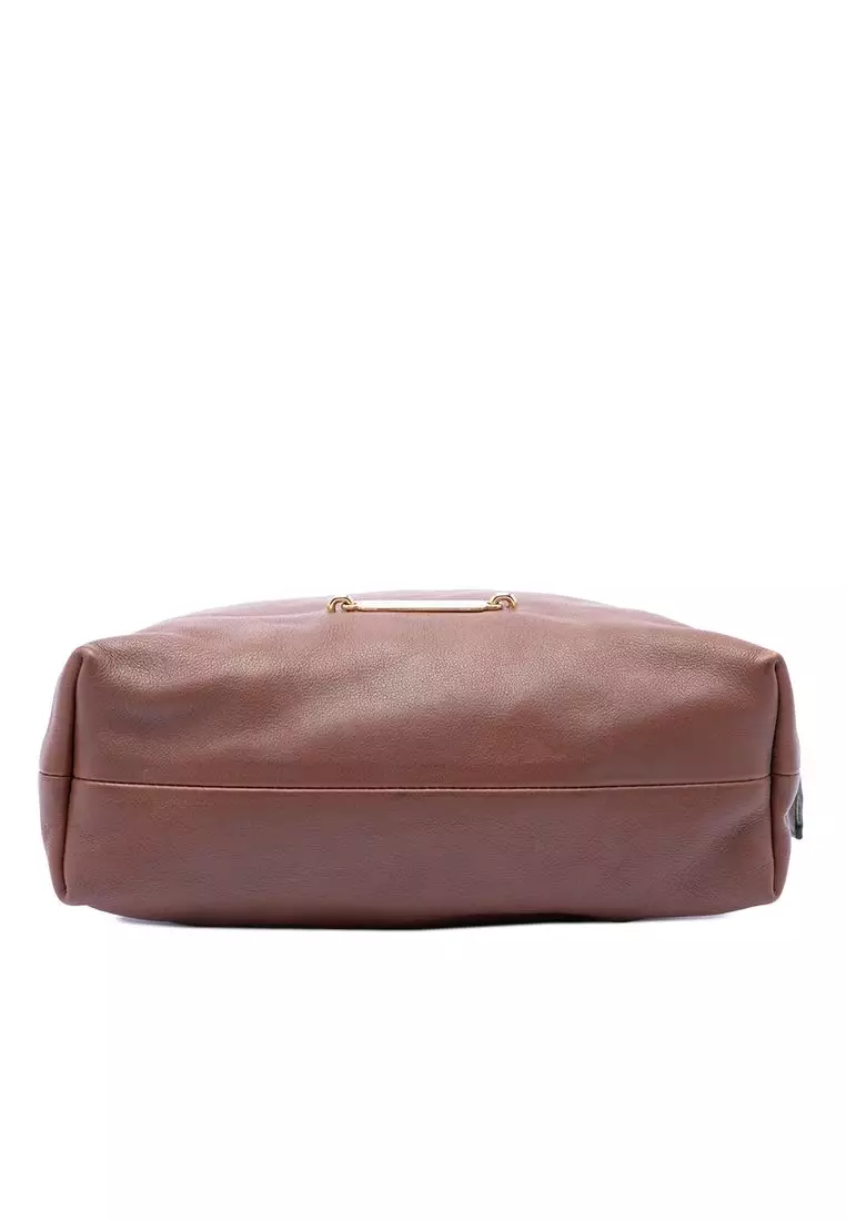 Pre-Loved Burberry House Check Canvas And Calfskin Little Crush Crossbody