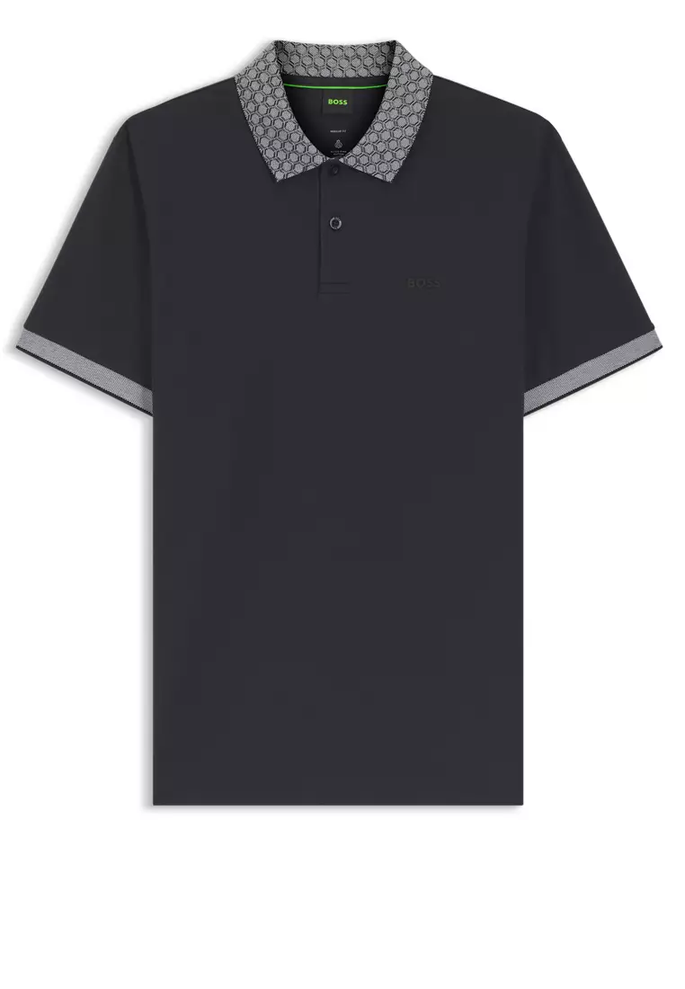 Paddy Moisture Management Polo Shirt - BOSS Green