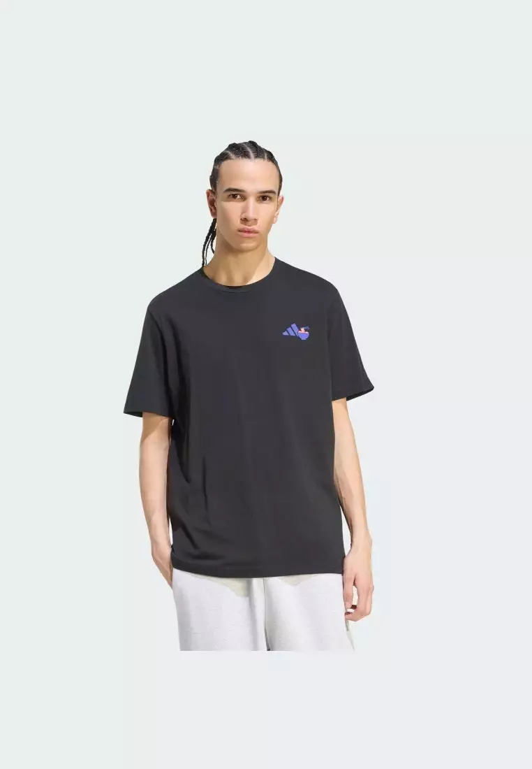Buy ADIDAS Lifestyle RAMEN GRAPHIC T-SHIRT Men Black KS5081 2026