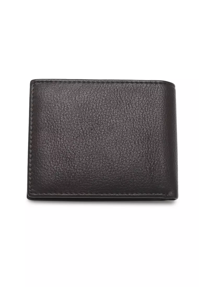Buy Playboy Men's Genuine Leather RFID Blocking Bi Fold Wallet