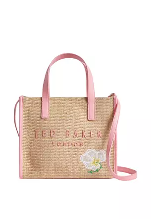 TED BAKER  ロゴ入りパテント スモールトート TED BAKER ロゴ入りパテント スモールトート (TED BAKER/トート