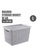 HOUZE grey [SET OF 3] HOUZE Braided Storage Basket with Lid (Large) 28911HL9E6E1D9GS_3