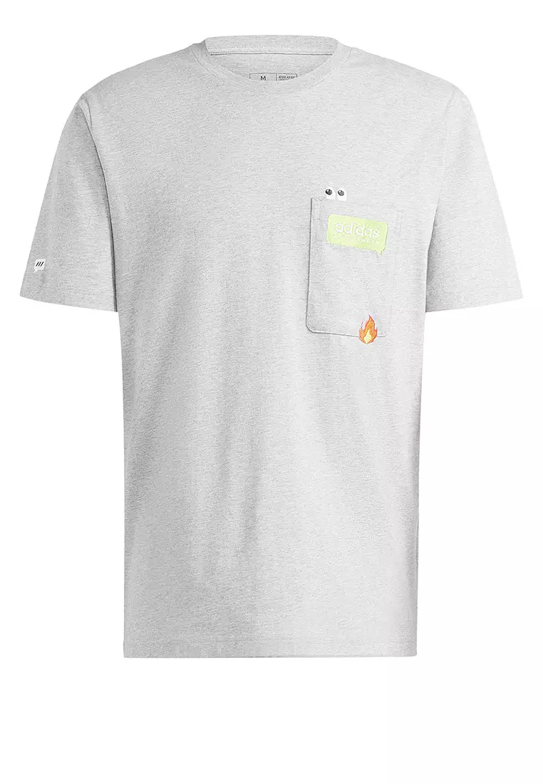 網上選購ADIDAS Remoji Pocket Graphic Tee 2025 系列| ZALORA香港