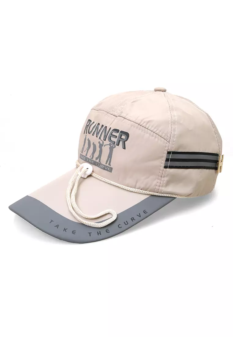 Jahari Topi Baseball Pria Wanita Resizable Strap Sporty Cap Material Polyester ORIGINAL - Khaki