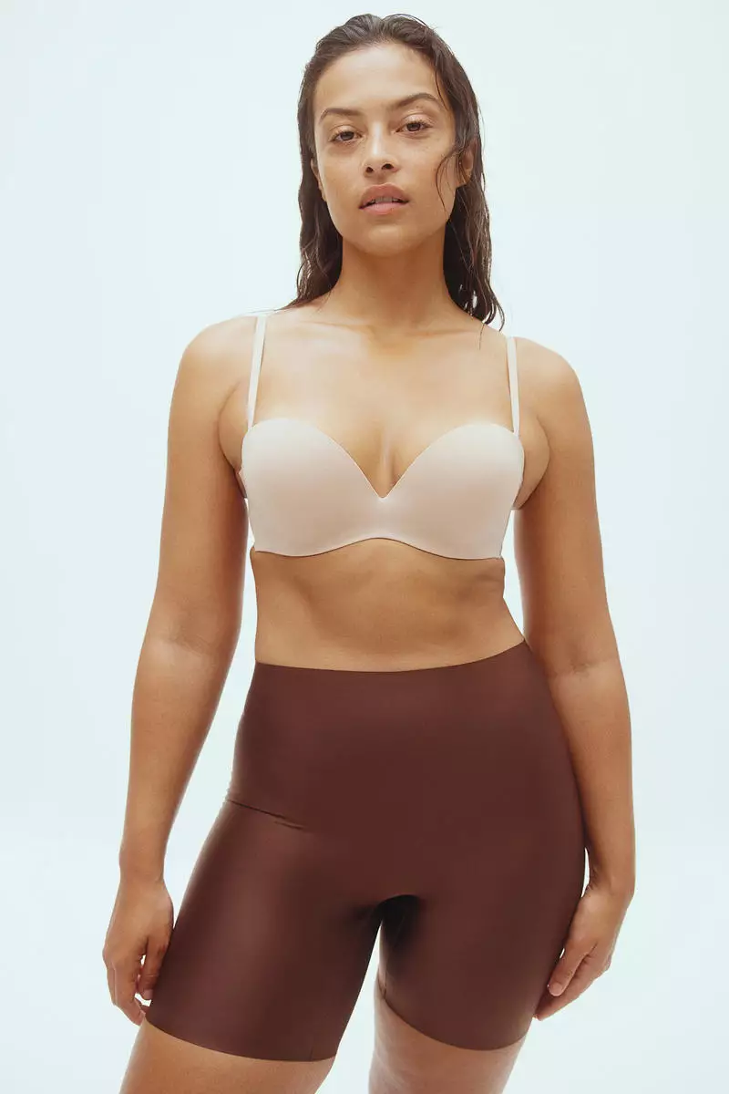 Buy H&M 2-pack no-show light shaping bikers 2025 Online | ZALORA