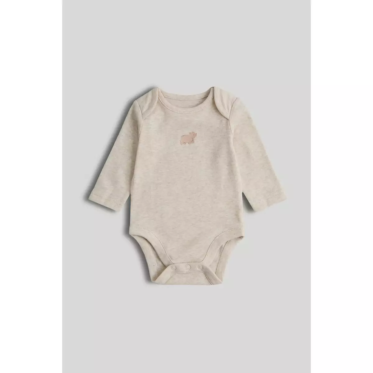 Mothercare 5 Pack My First Bear Long-Sleeved Bodysuits - Sleepsuits Unisex (Krem)