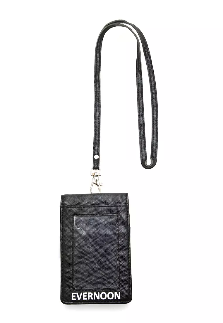 Azka Card Holder Two Side Bentuk Simple dan Minimalis - Hitam