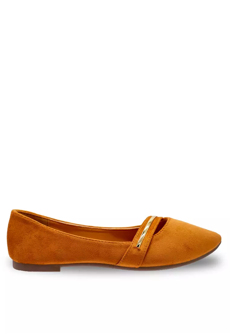 Discount on Speedy Rhino  shoes - SKU: Speedy Rhino Pointed Toe Ballerinas