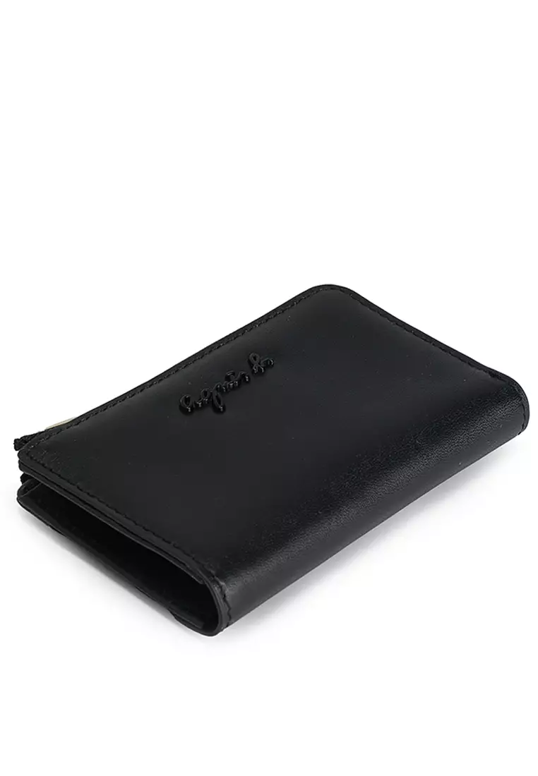 皮革拉鍊鑰匙包