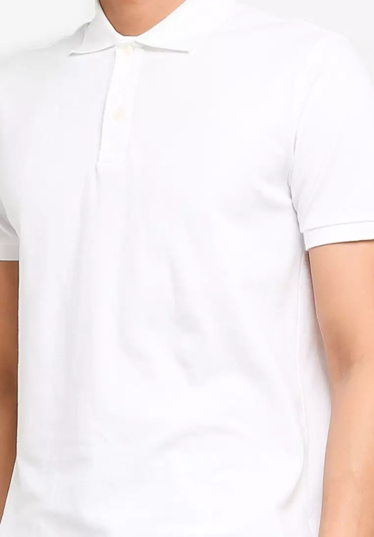 Solid Pique Polo Shirt