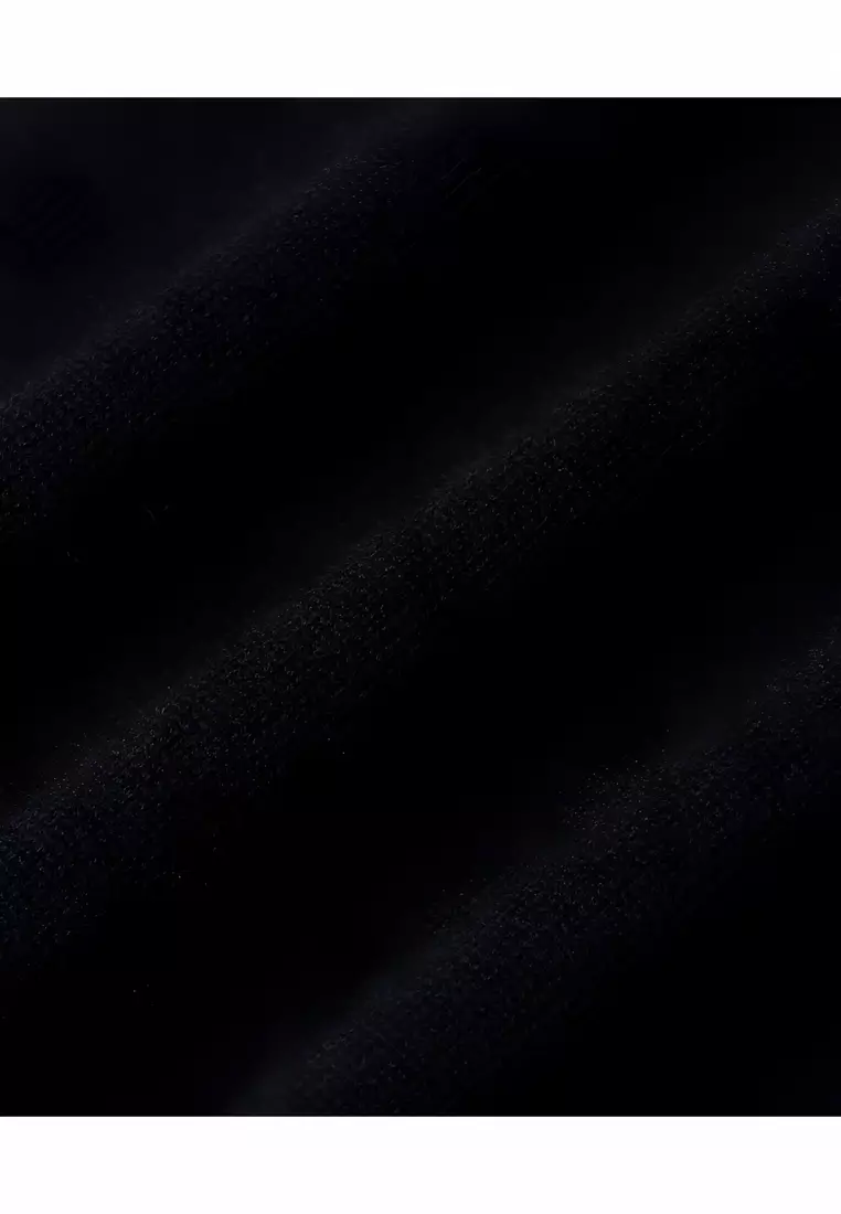 Men's Long Sleeve Polo in Black 80926391