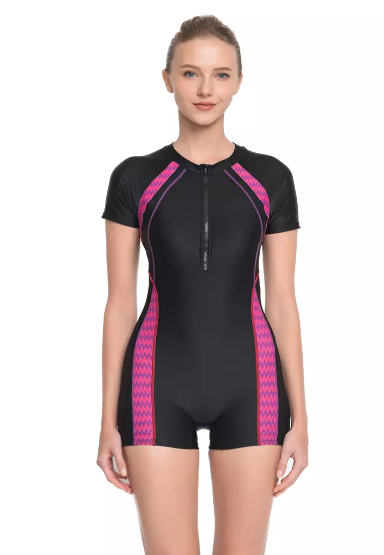 Rhythm Short Sleeves Boyleg Bodysuit