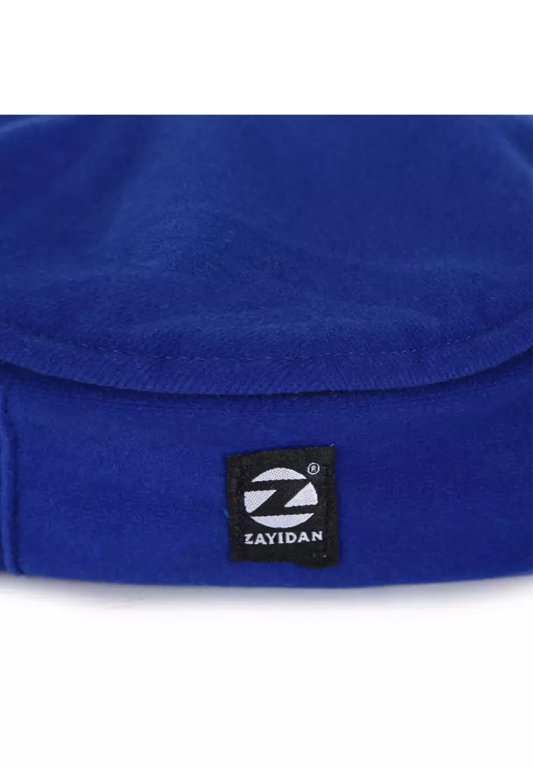Zayidan Peci Kopiah Muslim Pria Pakol - Biru