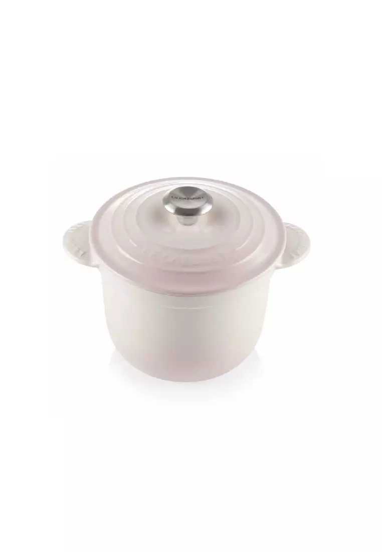 Le Creuset Le Creuset Shell Pink Cast Iron Cocotte Every 18cm Rice Pot With  Inner Lid 2023, Buy Le Creuset Online