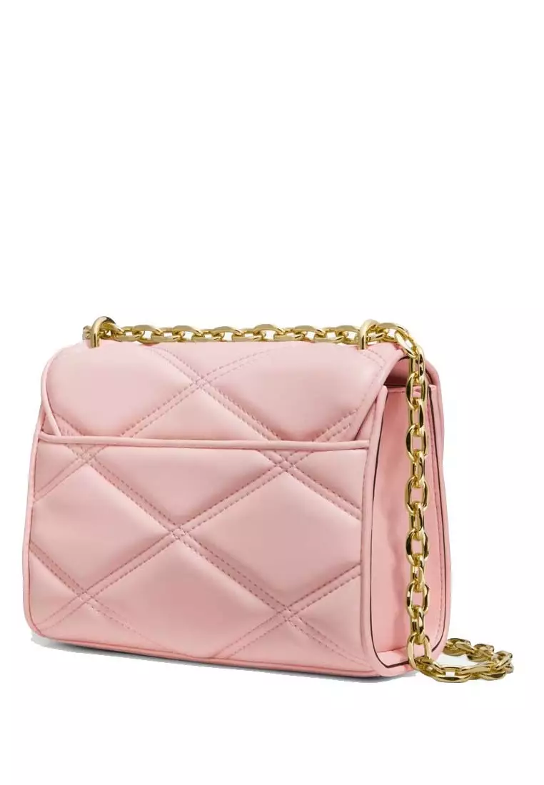 Serena Small Quilted Faux Leather Crossbody Bag