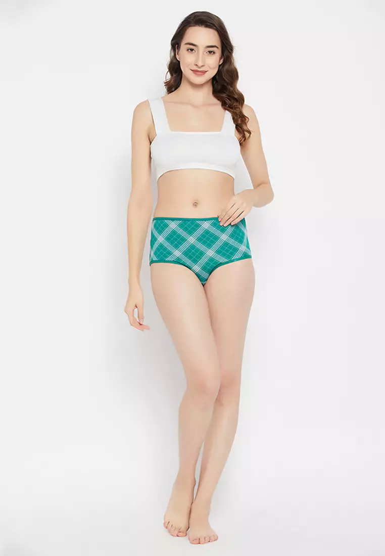 Pack of 3 High Waist Hipster Panties - Cotton