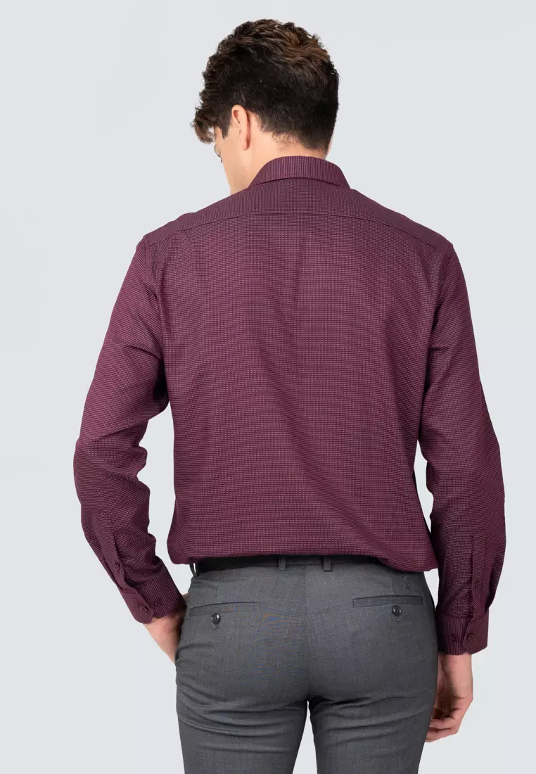 Polo Haus - Men’s 100% Cotton Signature Fit Long Sleeve MBLSN028