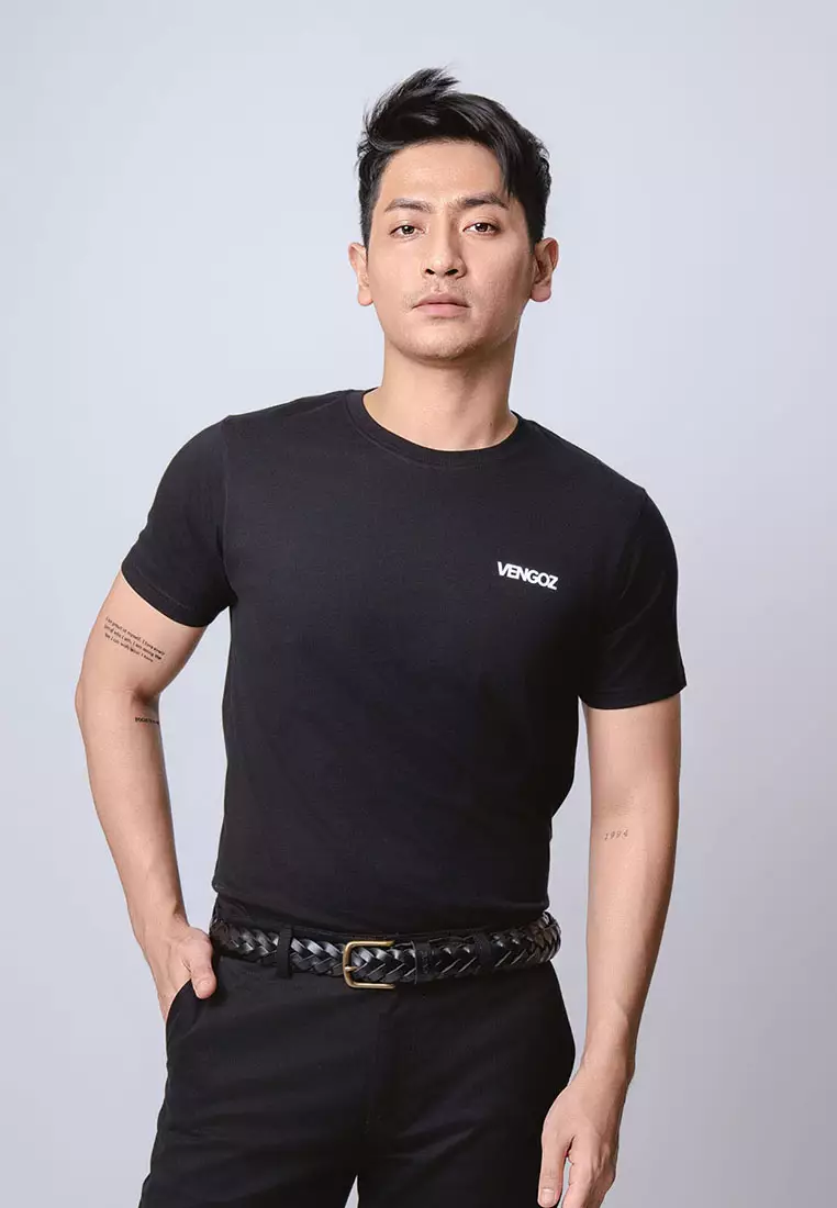 T-Shirt Minimal Logo Black