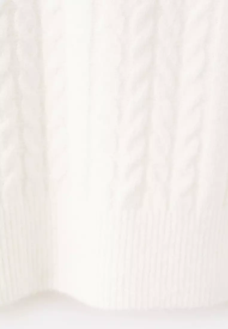 Braided Knitted Sweater