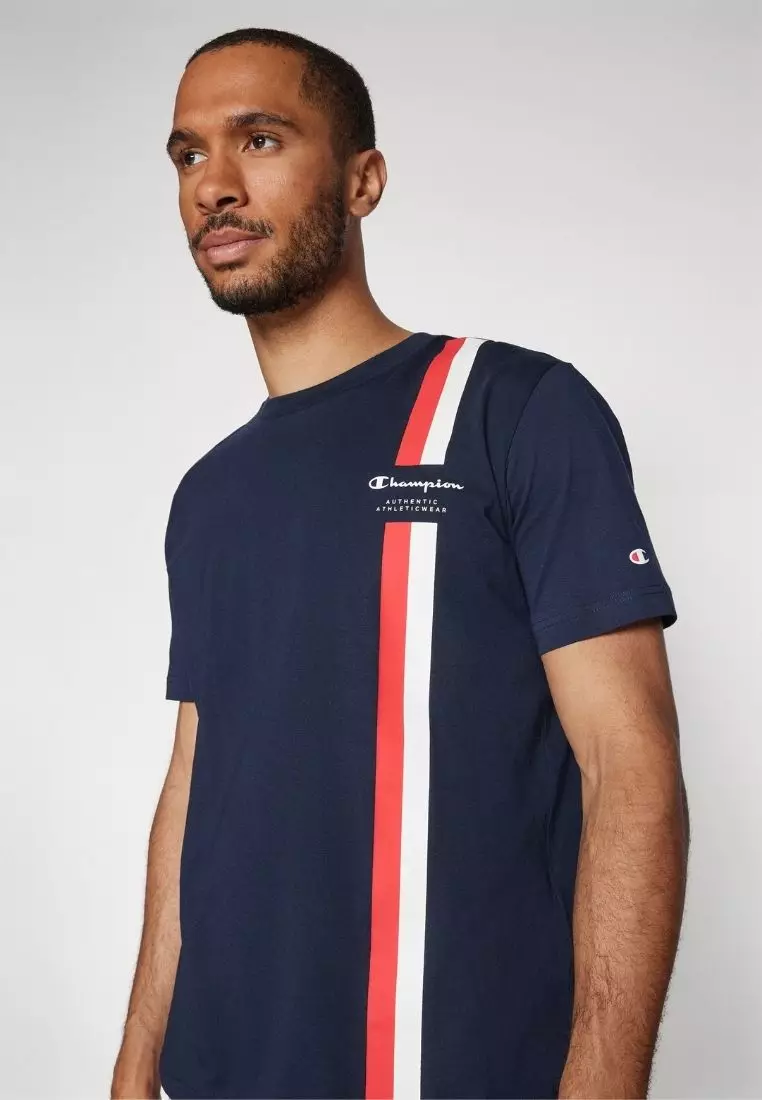 Graphic Crewneck T-Shirt With Print