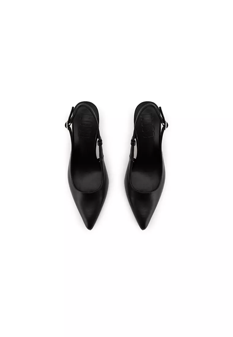 SLINGBACK HEELED PUMP