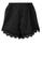 ZALORA BASICS black Lounge Curve Hem Lace Trim Shorts 0B86DAA5FC51D7GS_5