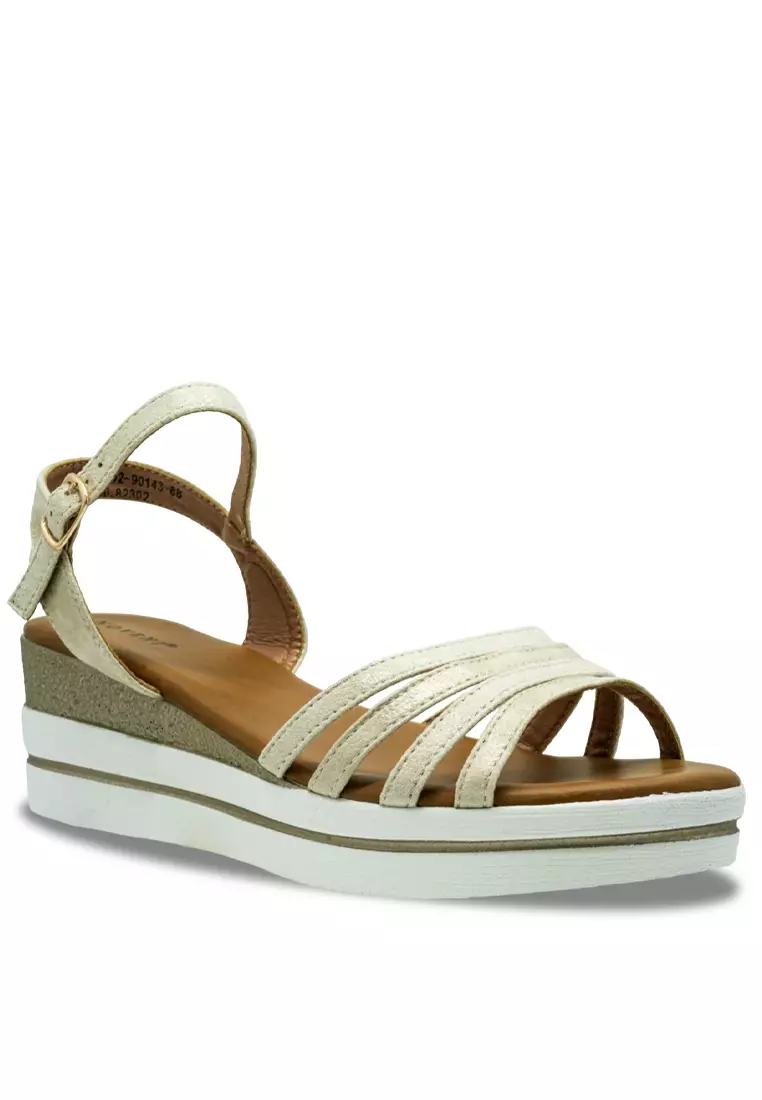 Sling Back Solid Tone Casual Heels