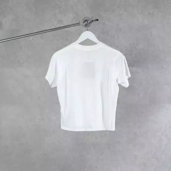 Kaos MARDI MERCREDI FLOWER NAVY WHITE TSHIRT 100% ORIGINAL