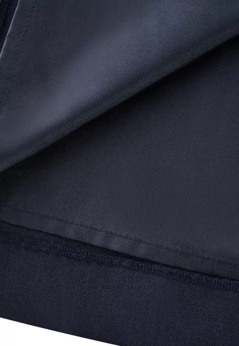 Polyester 圓領連身裙
