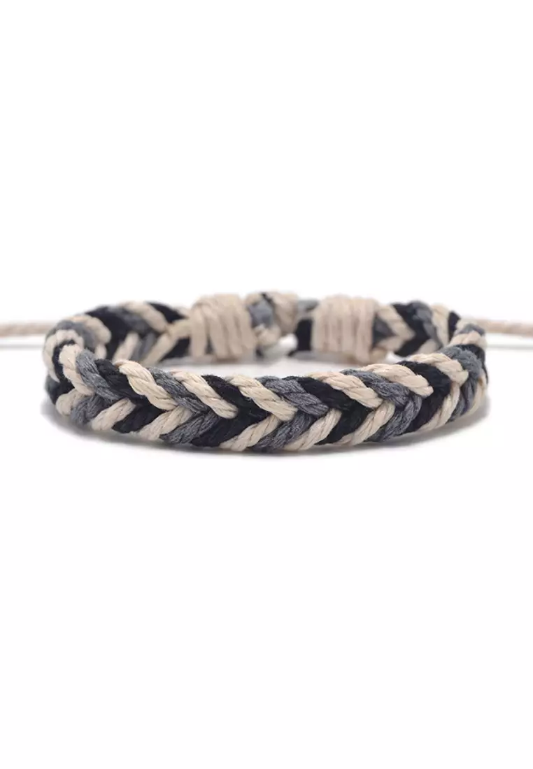 Cotton Woven Bracelet (KJBR16047)