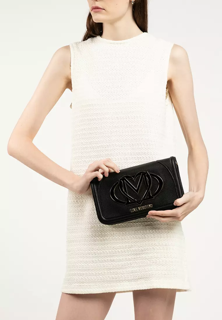 Maxi Logo Chain Crossbody Bag (nt)
