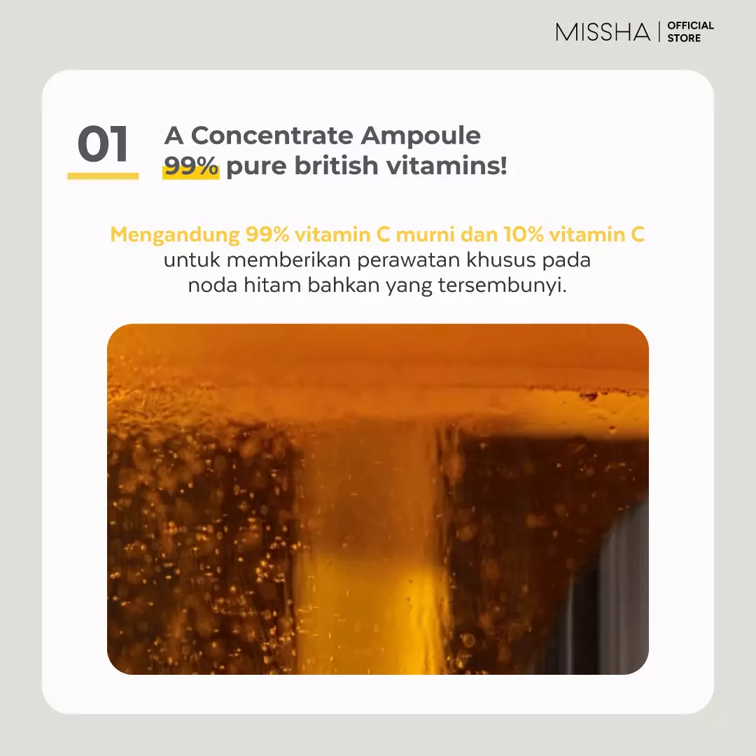 MISSHA Vita C Plus Spot Correcting Concentrate Ampoule (15 ml)