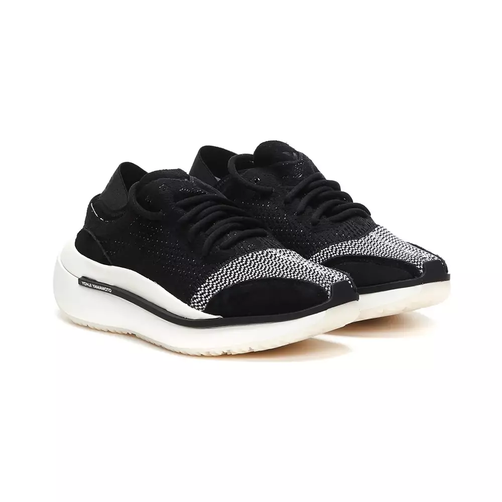 Jual Y-3 Y-3 Qisan Knit Sneakers Black/Off White Original 2023 | ZALORA ...