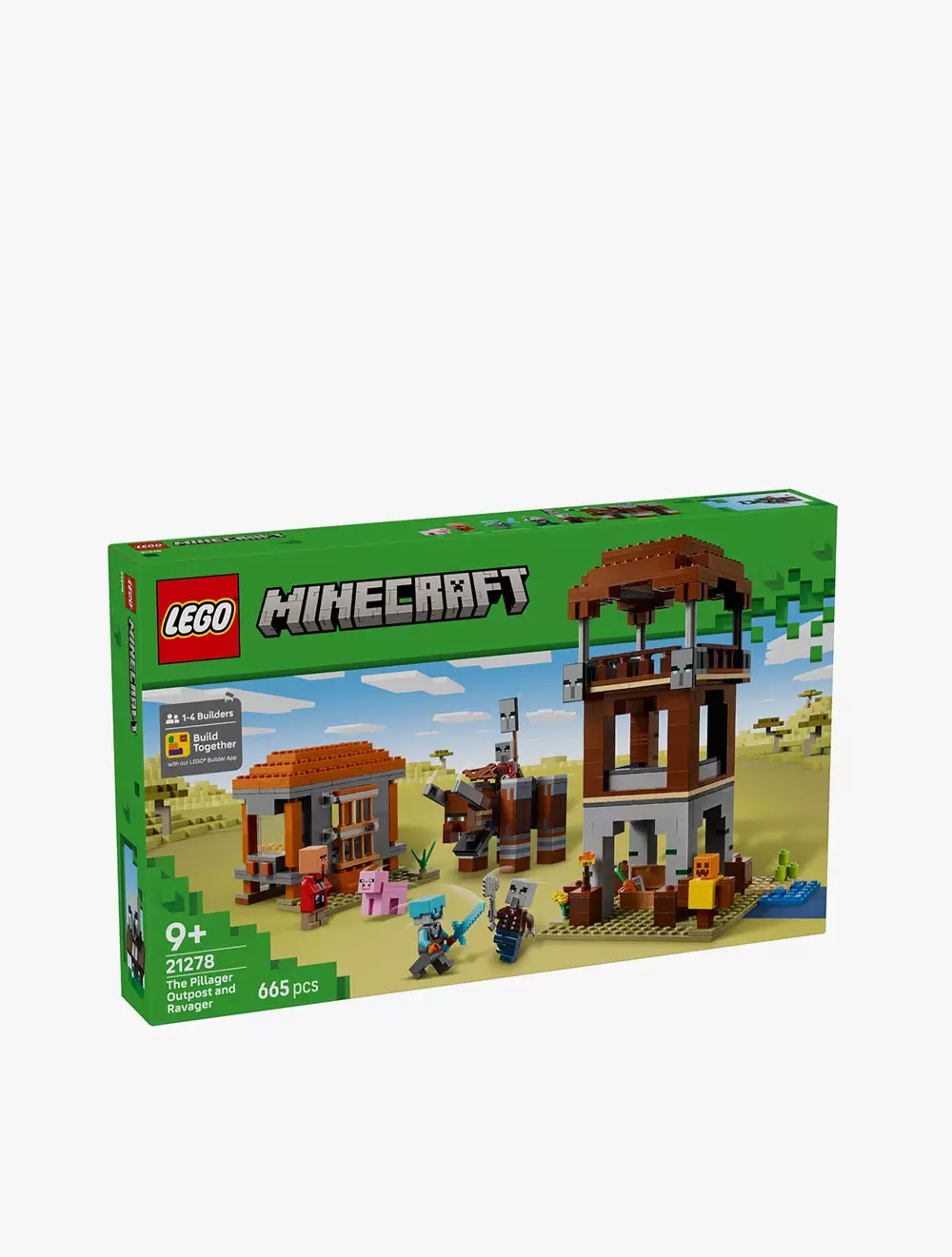 LEGO® Minecraft The Pillager Outpost and Ravager - 21278