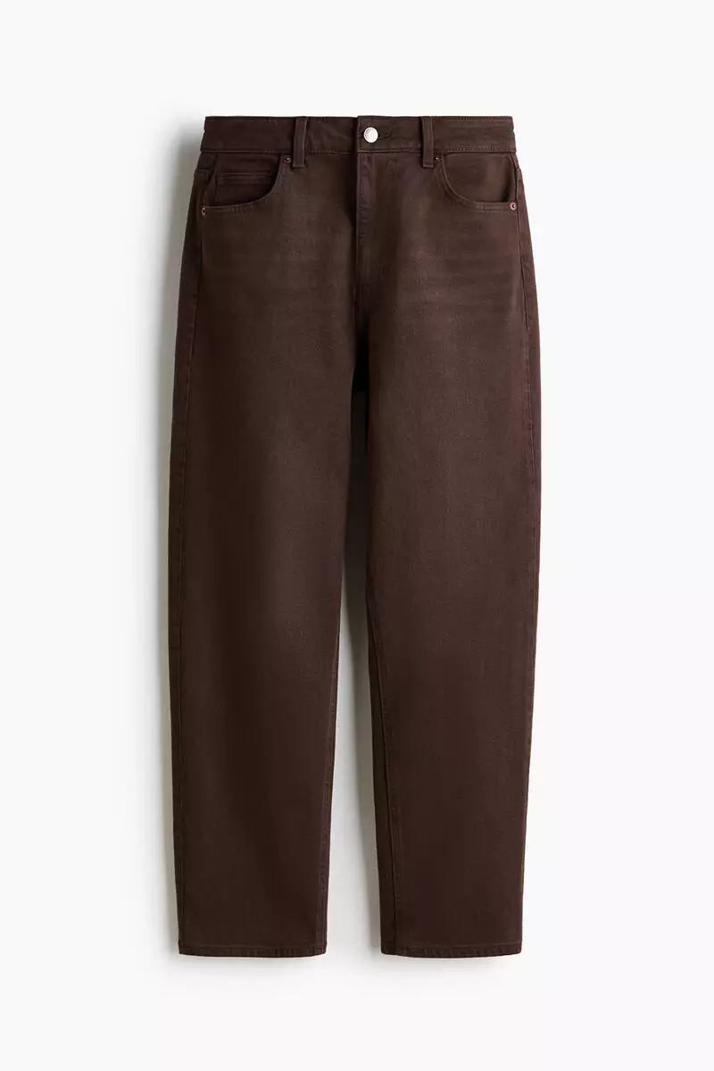 Mom Slim Fit High Waist Ankle Jeans