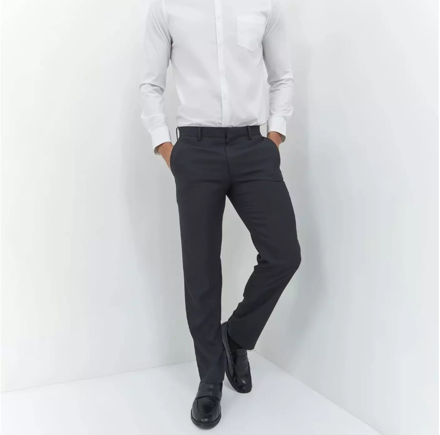 Jobb Nework Celana Panjang Slim Fit Dark Grey Warna Dark Grey