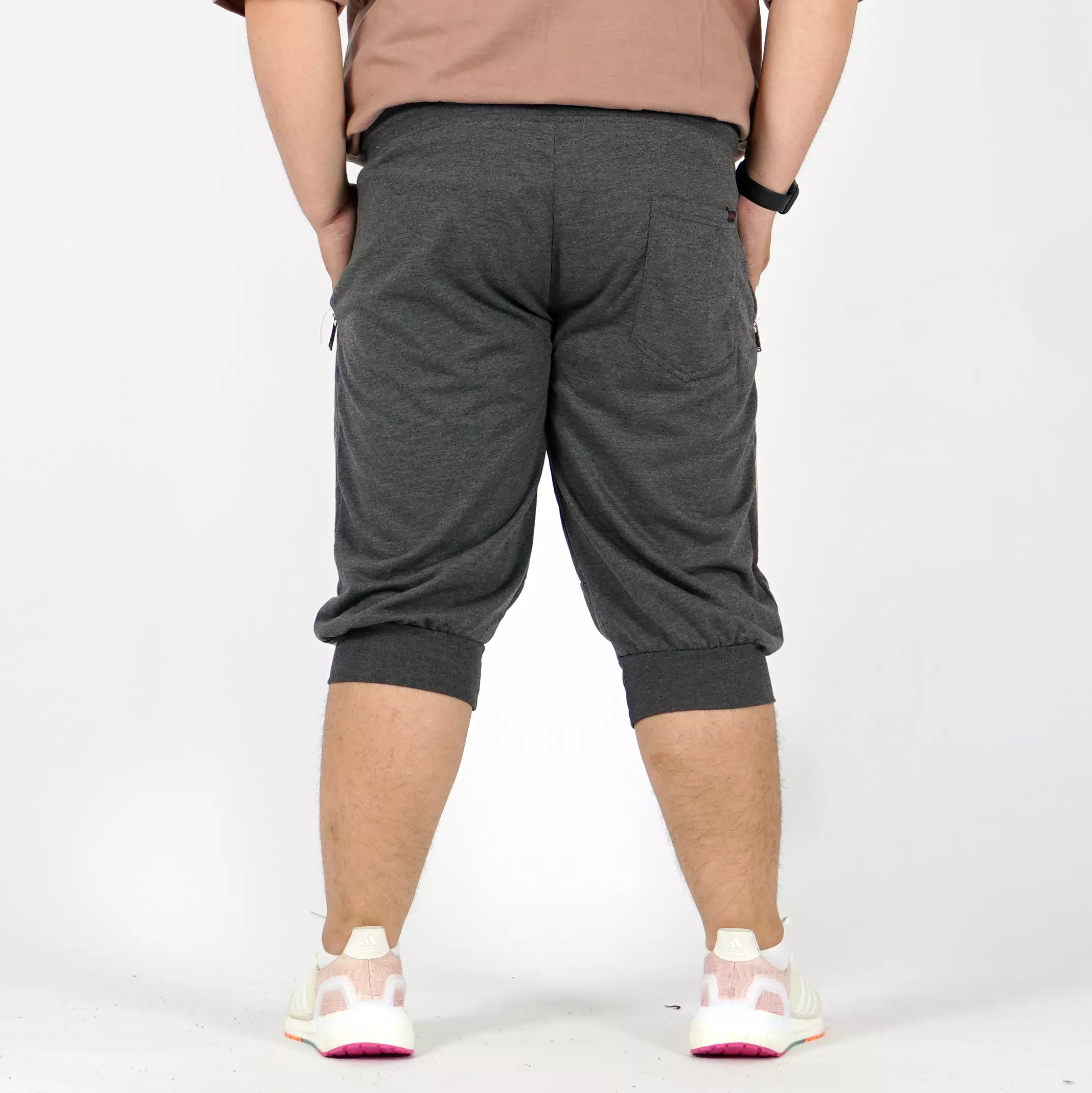 Steve Jogger Pants BIG SIZE Celana Jogger Plus Size Celana Over Size Pria - ABU TUA