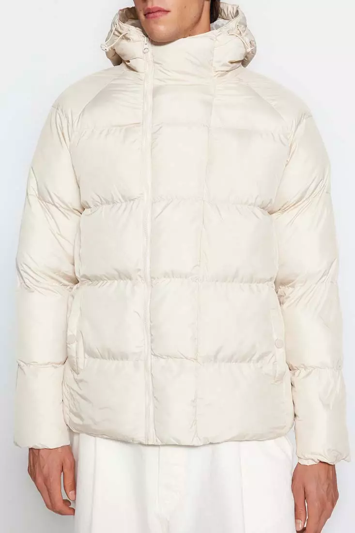 Oversized Windproof Puffer Coat
