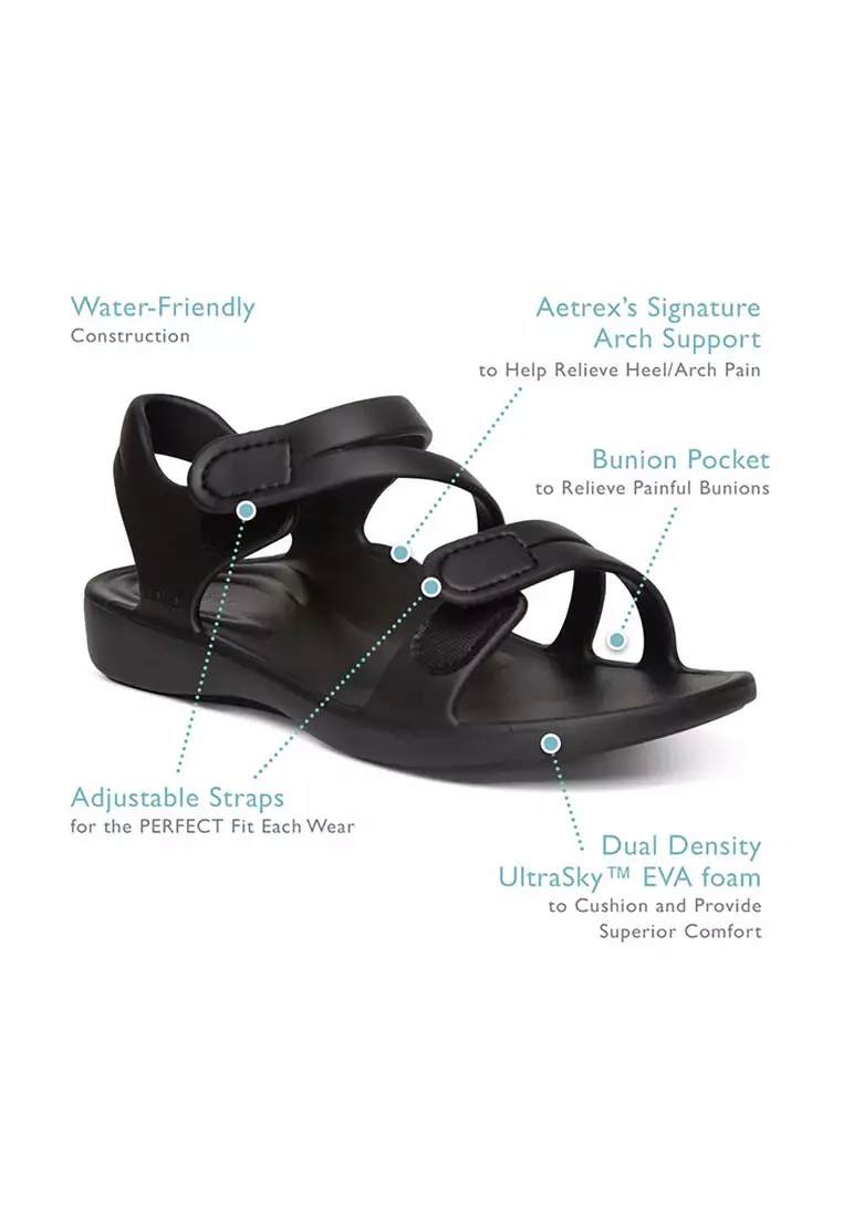 Aetrex jillian sandals on sale