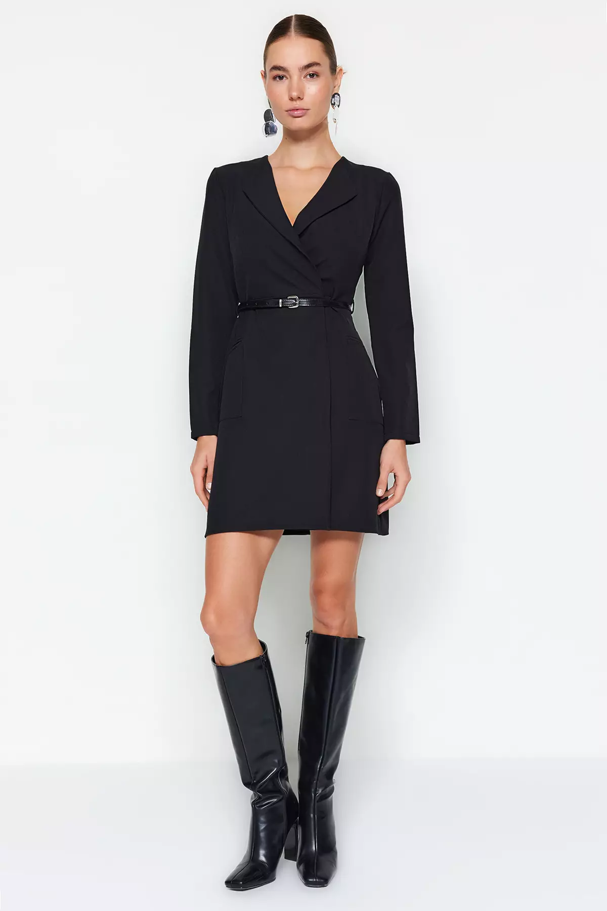 Trendyol Woven Jacket Dress 2024, Buy Trendyol Online