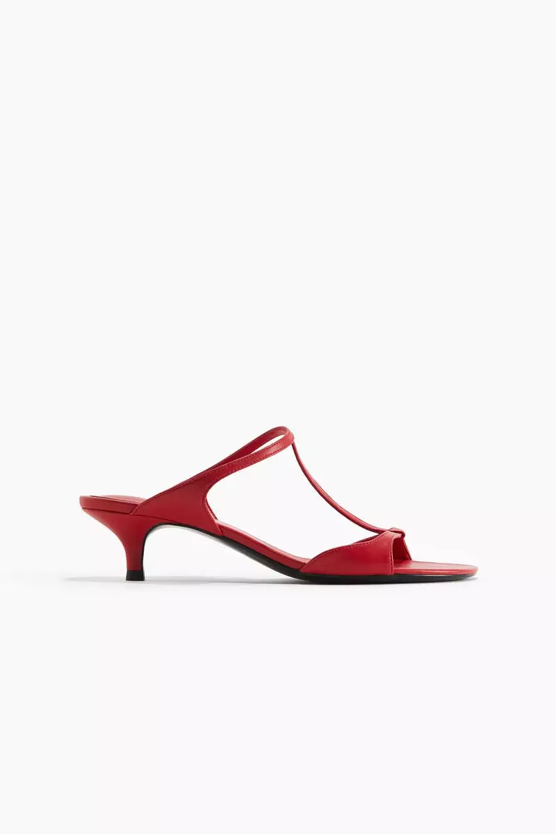 Heeled sandals
