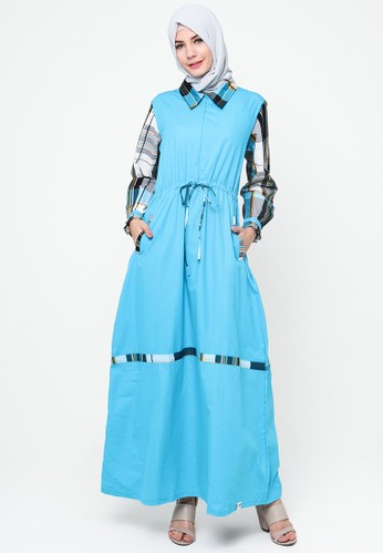 Clover Clothing Gamis Minoru Turquoise