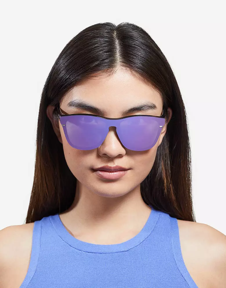 HAWKERS Light Purple ONE VENM HYBRID Sunglasses for Men and Women. UV400 Protection. Official Product Designed in Spain