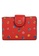 Coach red and multi Coach Medium Corner Zip C9934 Wallet With Vintage Rose Print In Miami Red Multi 47A1BAC9306BA8GS_1