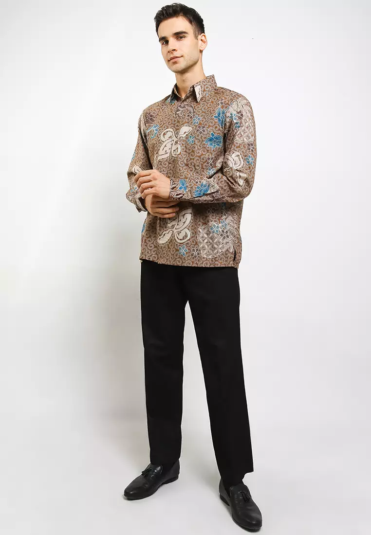Billy Shirt Kemeja Batik Katun Lengan Panjang