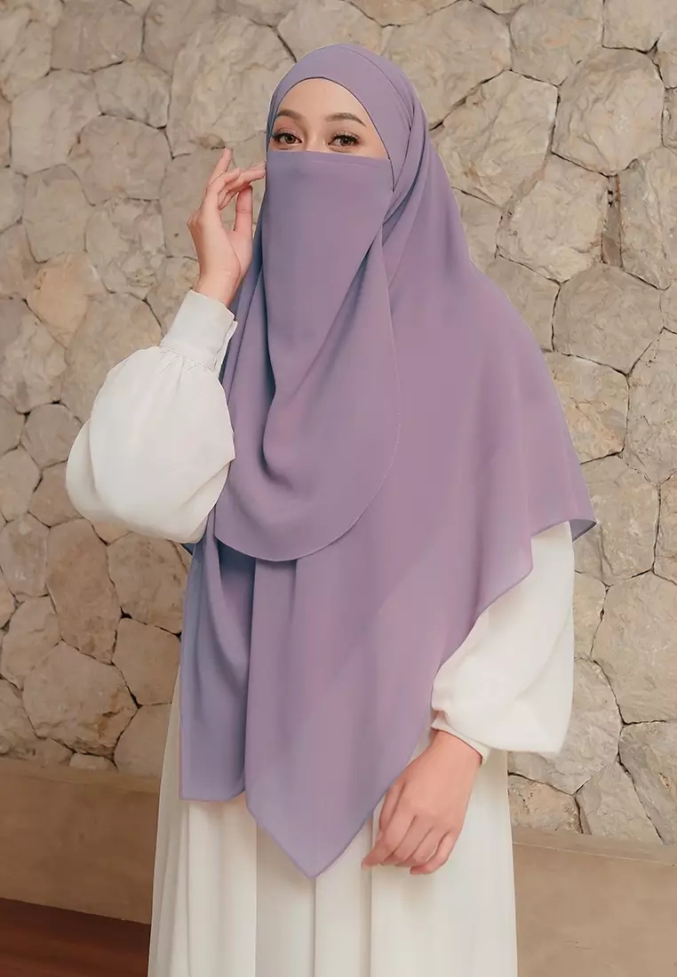 KHIBAN KHAIRA MAGNET PLUS NIQAB - PURPLE